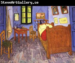 Vincent Van Gogh Van Gogh's Bedroom at Arles